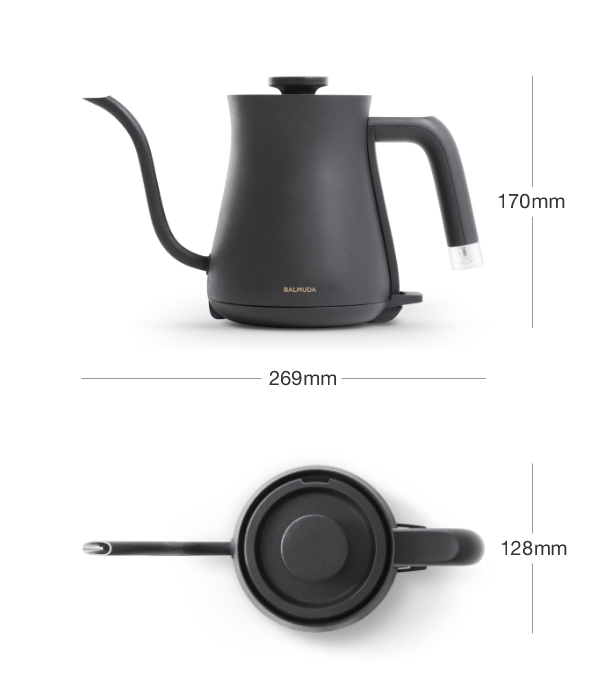 BALMUDA The Pot KPT03JP-BK ブラックの商品画像